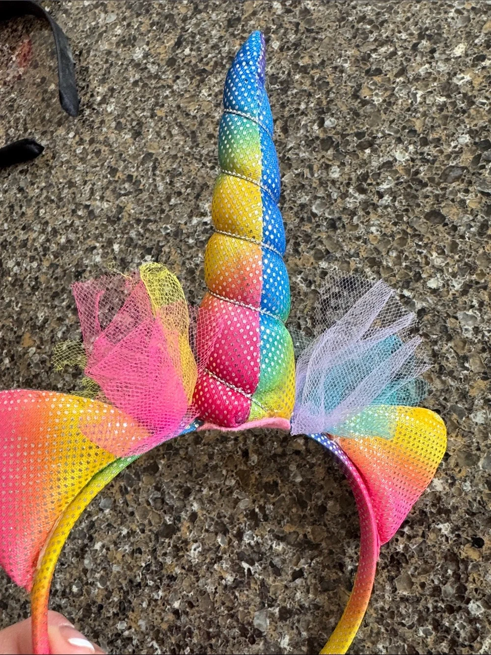 Lot of 4 Kids Headband Costume Accessories - Disney Mickey Mouse Unicorn Multi